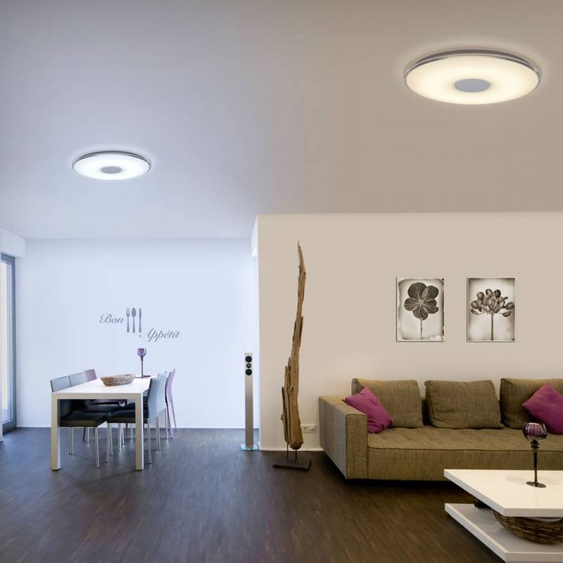 Todopoderoso Pinchazo libro de bolsillo Plafón de techo Tokyo LED SMD 50w 4000lm regulable + mando - Trio Todopoderoso Pinchazo libro de bolsillo Plafón de techo Tokyo LED SMD 50w 4000lm regulable + mando - Trio