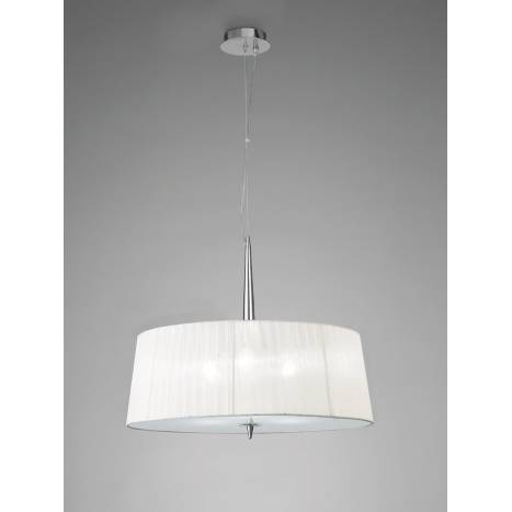 Mantra Loewe pendant lamp 3L E14 chrome Mantra Loewe pendant lamp 3L E14 chrome