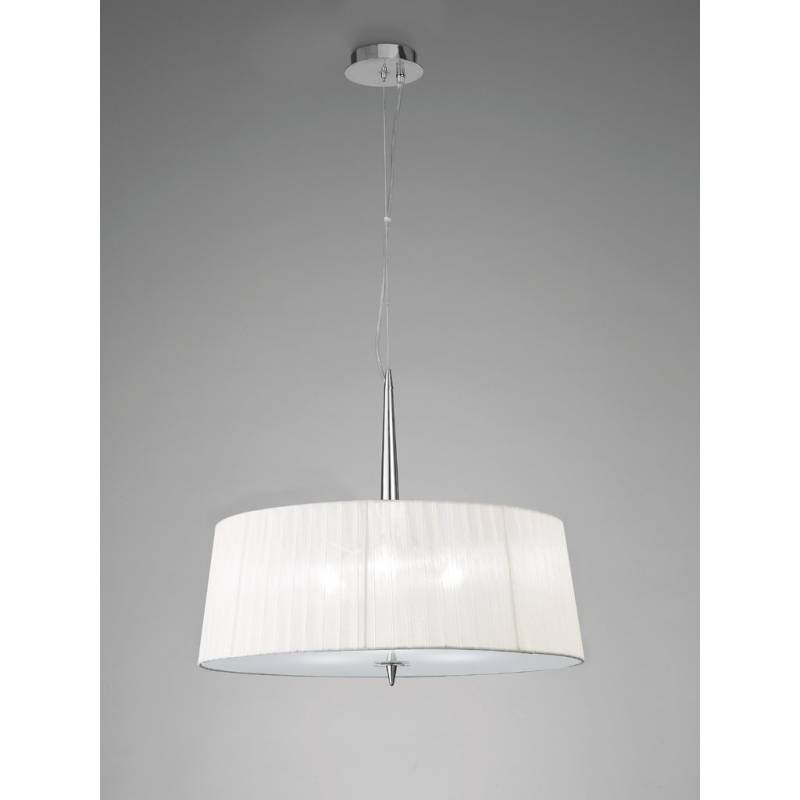 Mantra Loewe pendant lamp 3L E14 chrome Mantra Loewe pendant lamp 3L E14 chrome