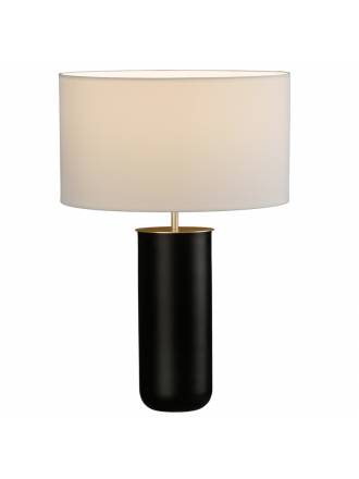 ACB Lindana 1L E27 black table lamp