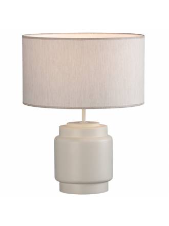 ACB Kasbah 1L E27 white table lamp