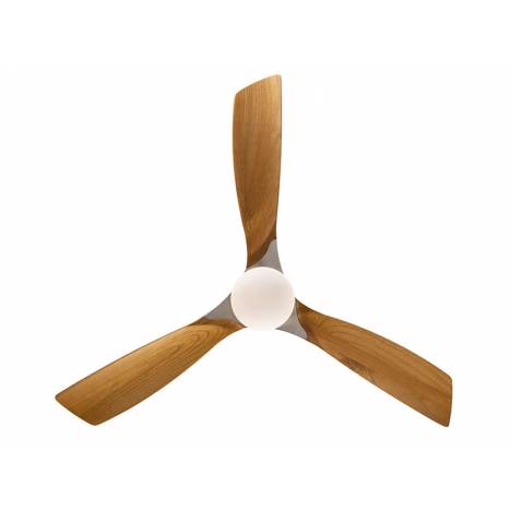 SCHULLER Anemos LED DC wood ceiling fan blades