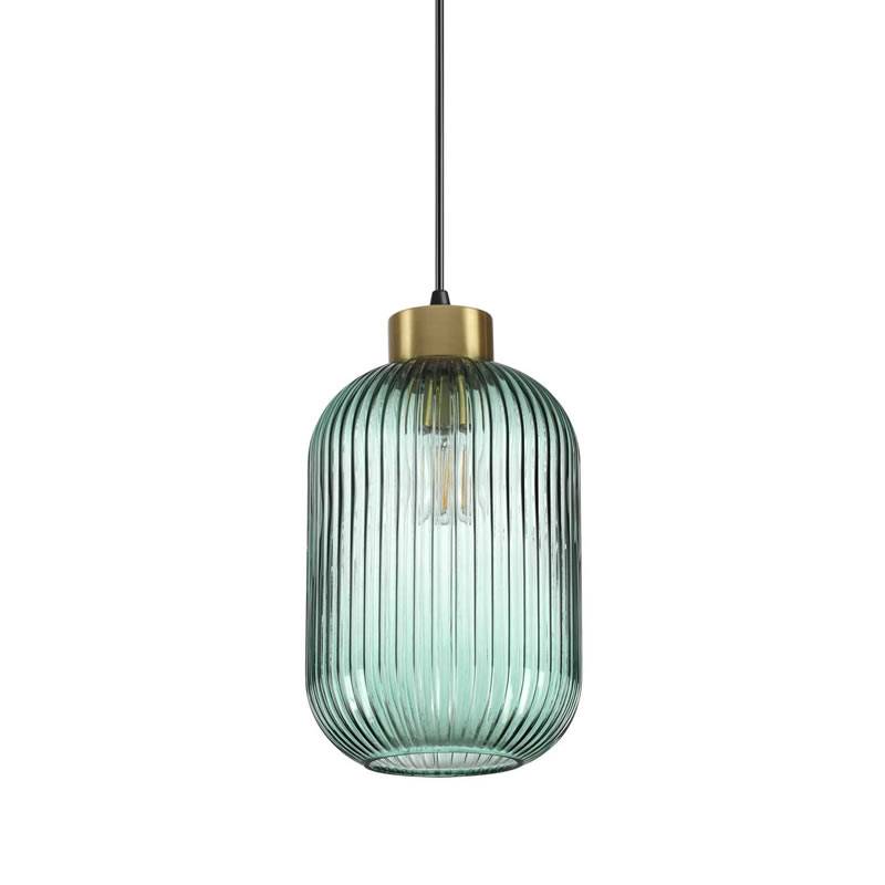 IDEAL LUX Mint E27 pendant lamp glass green