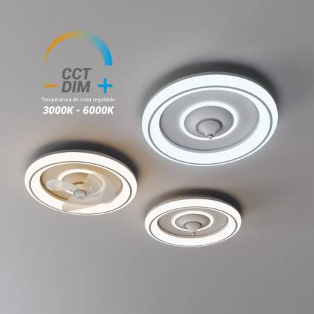Ventilador de techo Alan DC LED CCT - Sulion