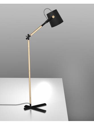 Mantra Nordica floor lamp black shade