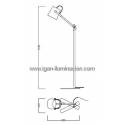 Mantra Nordica floor lamp black shade