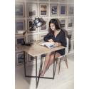 Mantra Nordica floor lamp black shade