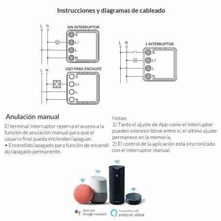 Pastilla interruptor WIFI Mini 300w - Atmoss