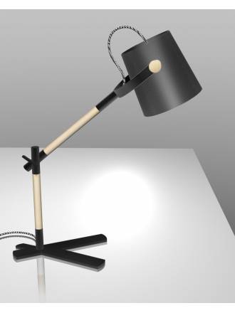 Mantra Nordica table lamp black shade