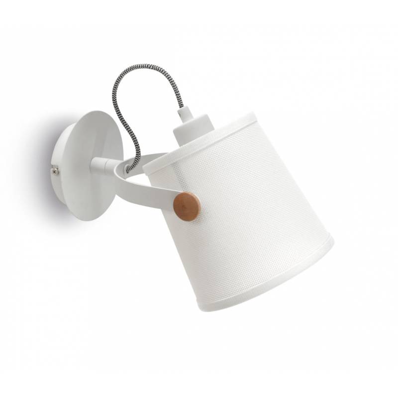 Mantra Nordica wall lamp white shade