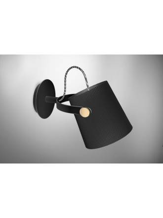 Mantra Nordica wall lamp black shade