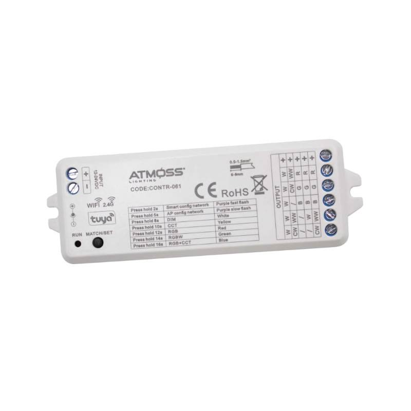 Controlador WIFI Tira LED RGB/CCT 15A - Atmoss