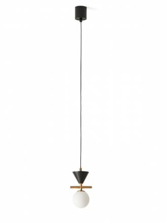 AROMAS Oneta 1L pendant lamp black marble gold