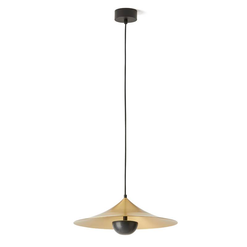AROMAS Hat LED 9w gold black pendant lamp AROMAS Hat LED 9w gold black pendant lamp