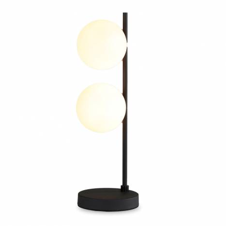 ACB Doris LED 2L G9 glass black wall lamp