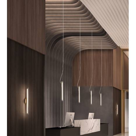 Lámpara colgante Oslo LED vertical ambiente - MDC
