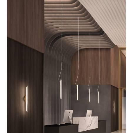 Lámpara colgante Oslo LED vertical ambiente - MDC