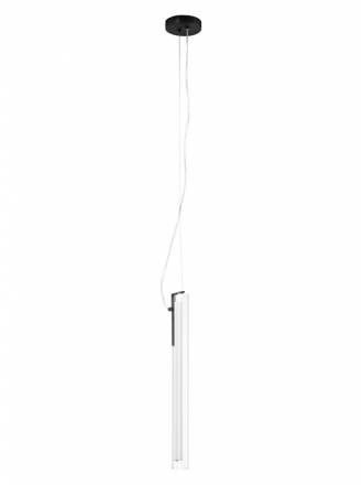 Lámpara colgante Oslo LED vertical negro - MDC