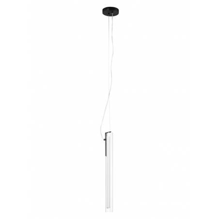 Lámpara colgante Oslo LED vertical negro - MDC