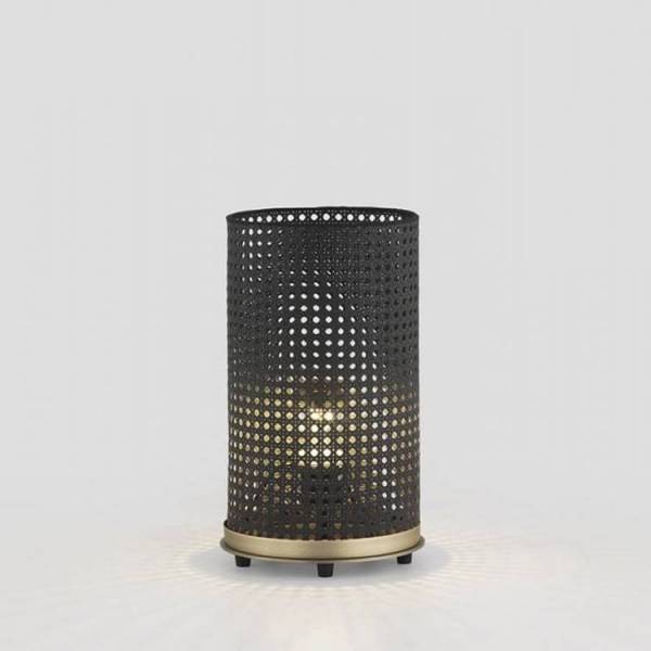 Lámpara de mesa Etan 1L E27 ratán - Aromas