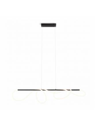 REDO Corral LED 35w lineal black pendant lamp