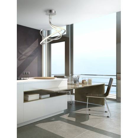 Mantra Nur ceiling lamp LED 50w aluminium
