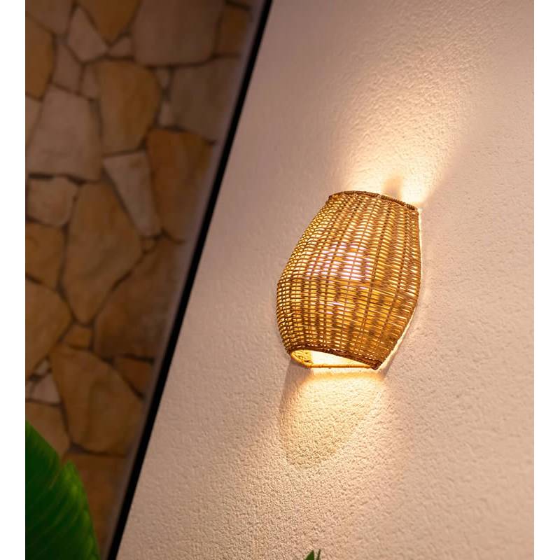 Luces de pared sin cable, apliques de pared a pilas, lámpara de pared sin  cableado con pantalla de tela blanca, lámpara de pared antigua para