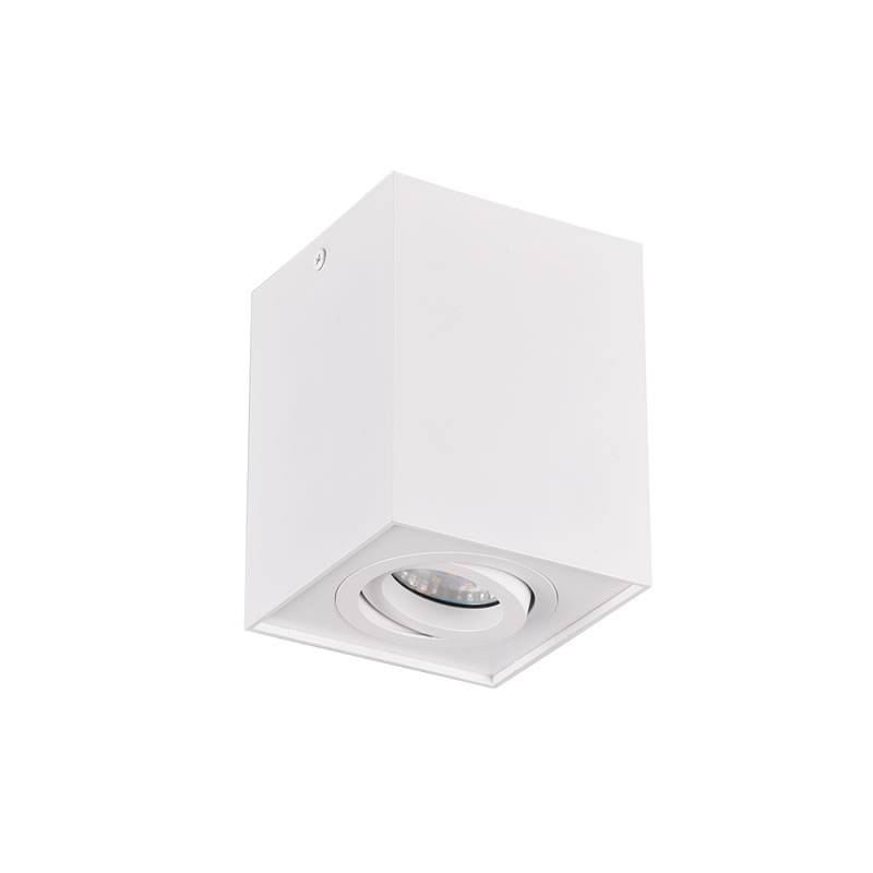Foco de superficie Biscuit GU10 blanco - Trio Foco de superficie Biscuit GU10 blanco - Trio