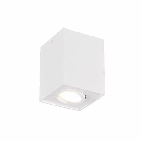 Foco de superficie Biscuit GU10 blanco - Trio