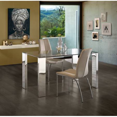 Mesa de comedor Malibu 140x80 - Schuller