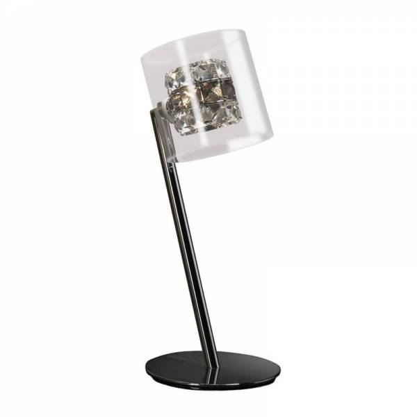 Sobremesa Flash 1 luz cristal facetado de Schuller