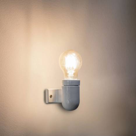 FARO Sera E27 wall lamp ceramic