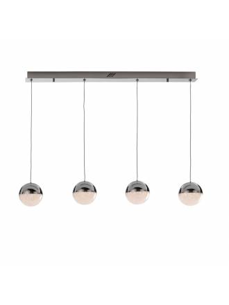 SCHULLER Sphere lineal ceiling lamp 4l chrome