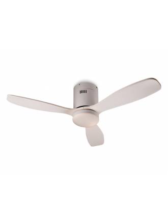 SCHULLER Siroco Mini LED DC white ceiling fan