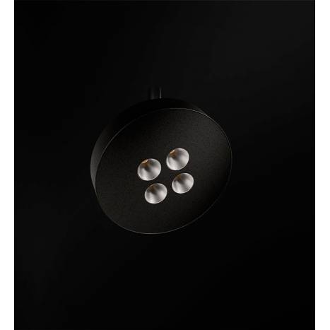 Foco carril Cookie 48V LED magnético detalle - Beneito Faure