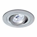 Round recessed light LED 8w aluminium