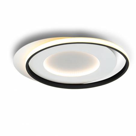 Plafón de techo Limbos LED 40w negro - Schuller