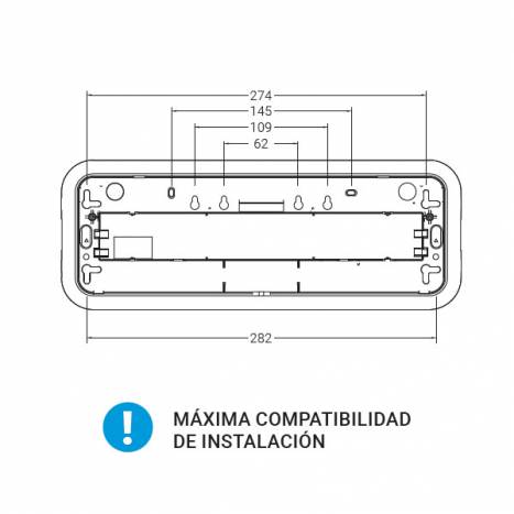 NORMALUX LED DL-200 emergency light 230lm permanent