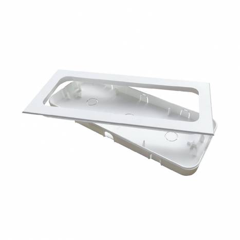 NORMALUX Dunna LED emergency recessed frame