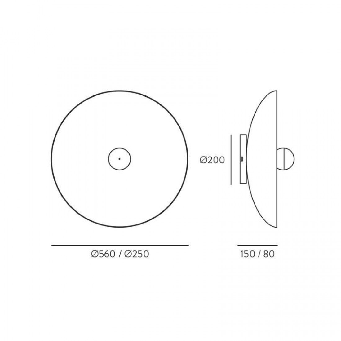 Aplique de pared Cropi 1L E27 LED - Aromas