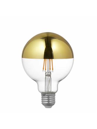 AROMAS Globe G95 LED E27 bulb 6w gold