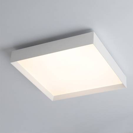 Plafón de techo Munich LED blanco detalle - ACB
