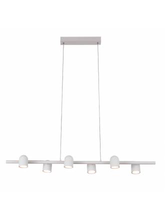 Lámpara colgante IOS LED 6L GU10 blanco - Mantra