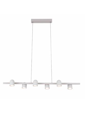 MANTRA IOS LED 6L GU10 white pendant lamp