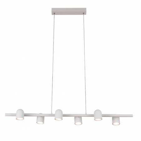 MANTRA IOS LED 6L GU10 white pendant lamp