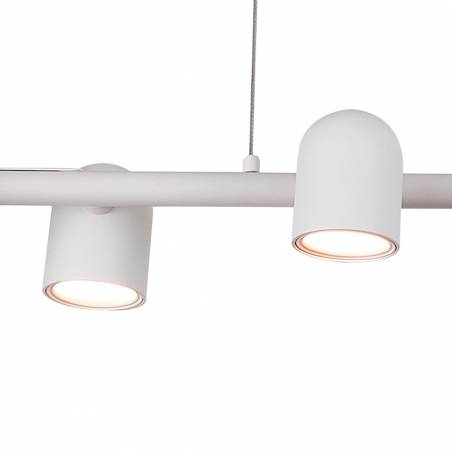 MANTRA IOS LED 6L GU10 white pendant lamp detail