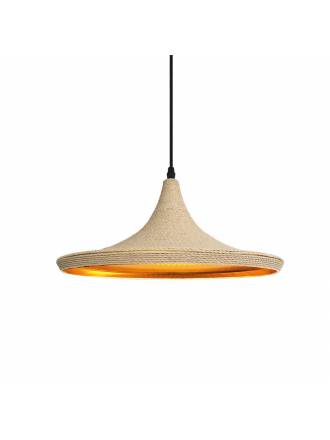 INESLAM Ceiba 1L E27 hemp rope pendant lamp