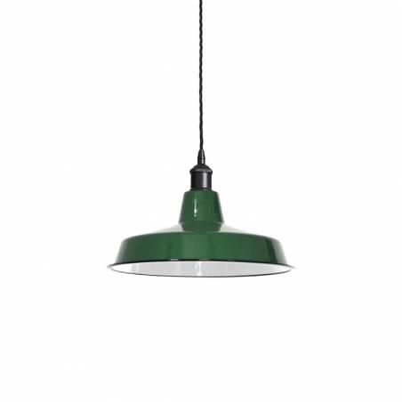 Lámpara colgante MD6170 36cm 1L E27 verde - Ineslam