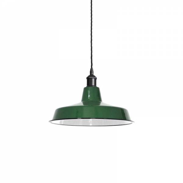Lámpara colgante MD6170 36cm 1L E27 verde - Ineslam