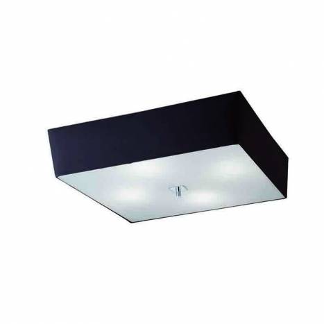 Plafon de techo Akira 4 luces tela colores de Mantra